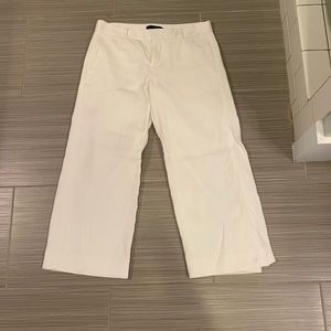 Banana Republic cropped wide leg pants